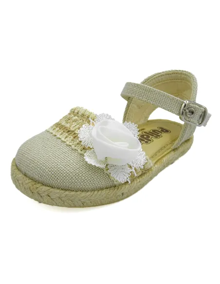 espartena de nina ideal para ceremonia