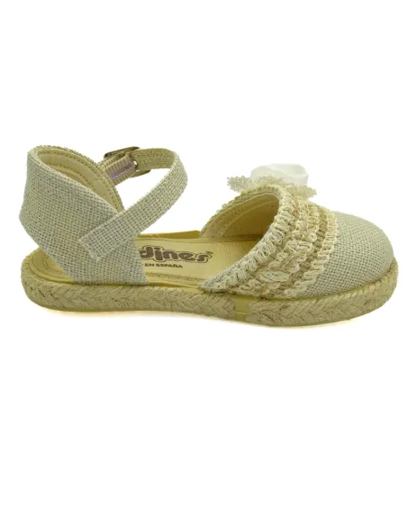 espartena de nina ideal para ceremonia