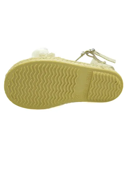 espartena de nina ideal para ceremonia